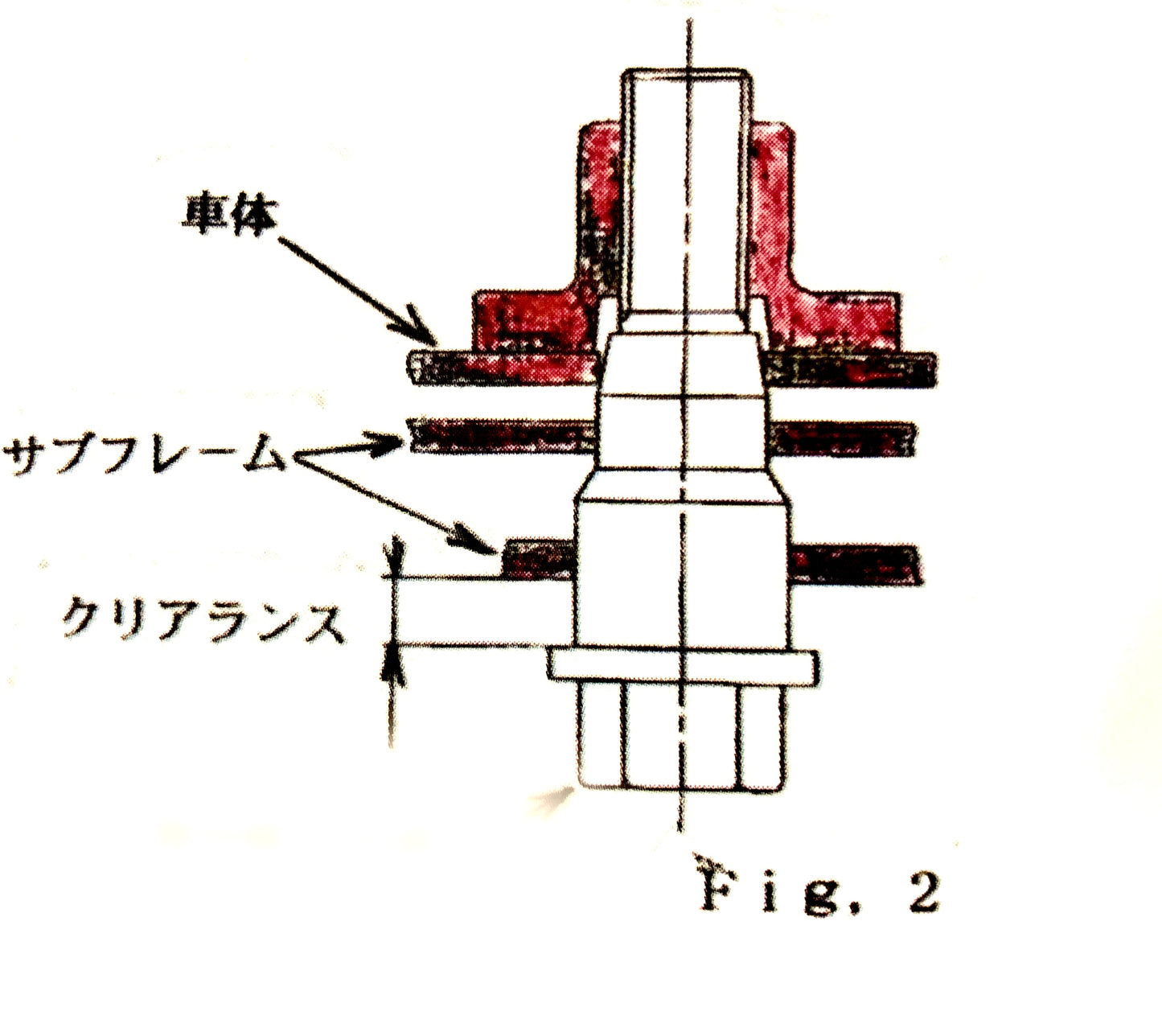 サブフレームロックボルト (GC8/GF8 GDA/GGA GDB/GGB SF5/SG5系)