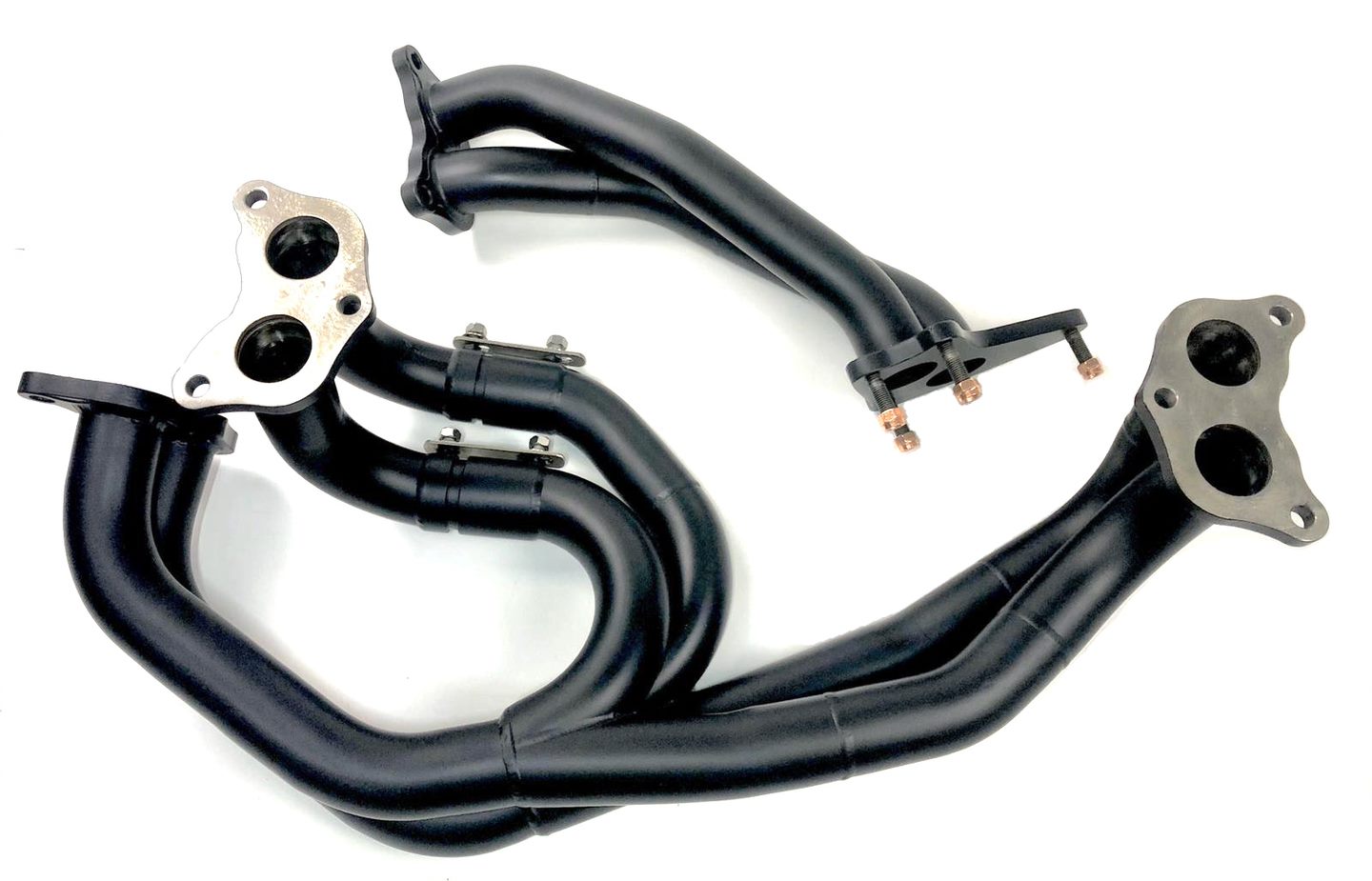 AVOTurboworld Twin Scroll Equal Length Ceramic Coated Exhaust Manifold Kit BP/BL Legacy