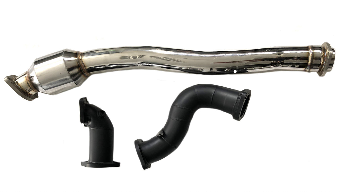 76mm フロントパイプ AVOTurboKit専用 （メタル触媒内蔵） – AVO