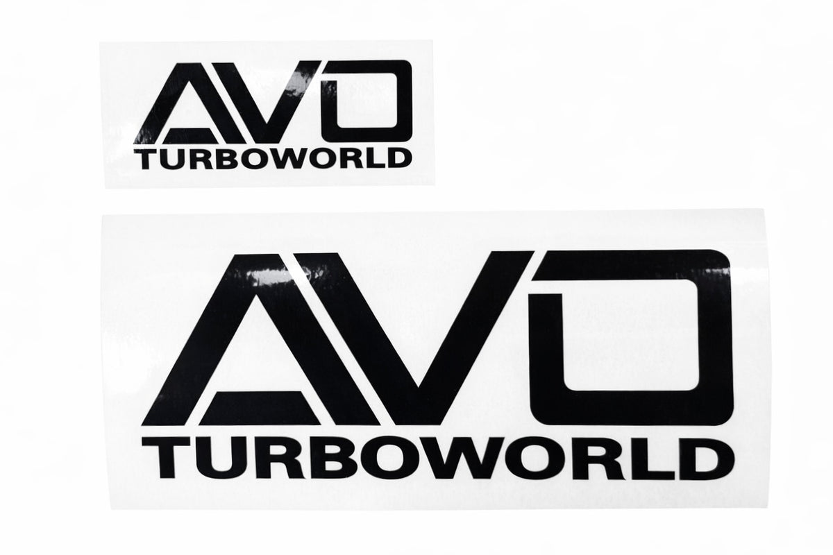 AVOTURBOWORLDロゴステッカー