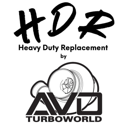 HDR : ロアアームブッシュ フロント側　黒色　[57mm]