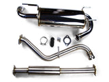 S2V18E3KD065T AVOTurboworld's Gen 3 high-quality stainless steel 2.5" Cat Back Exhaust System comes with a round 2.5" angled down tip on the rear muffler for the 2018+ XV Hatch.