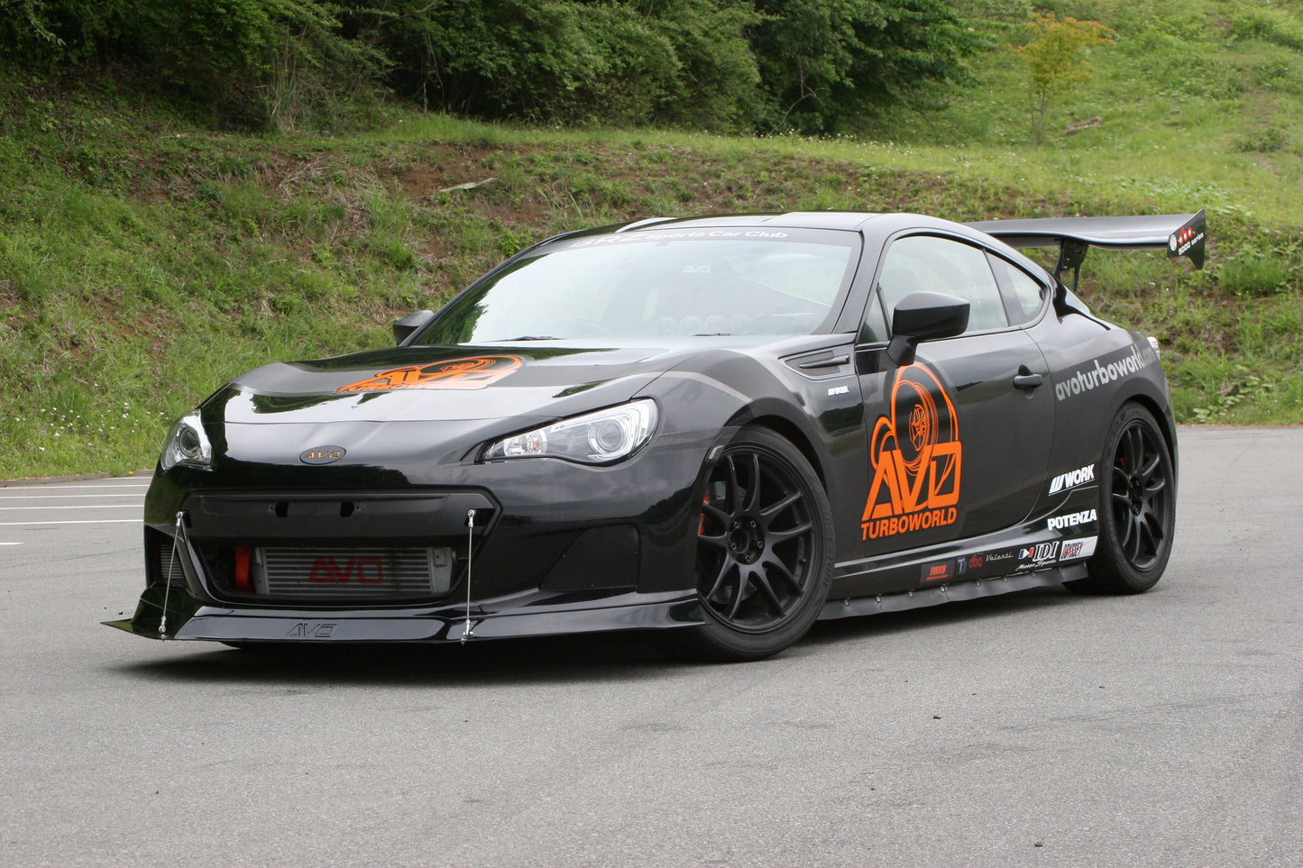 BRZ 純正バンパー用リップスポイラー (前期型用）[BRZ ZC6]