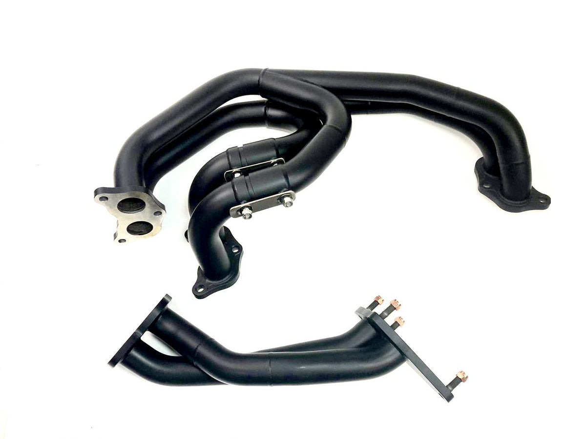 AVOTurboworld Twin Scroll Equal Length Ceramic Coated Exhaust Manifold Kit BP/BL Legacy